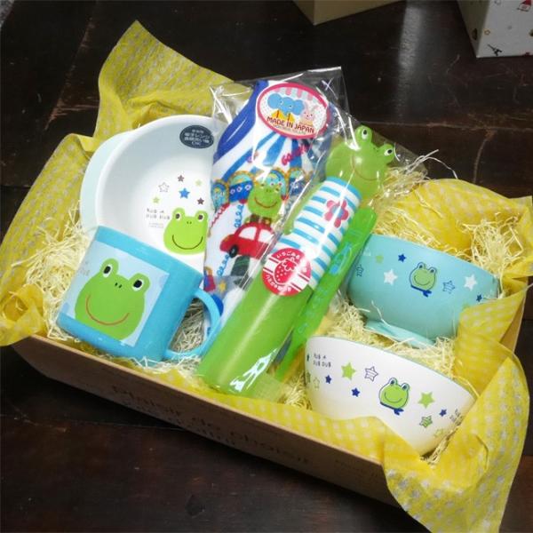 Rub a dub dub カエル ベビー食器 6点セット ラブアダブダブ ギフトセット 出産祝い