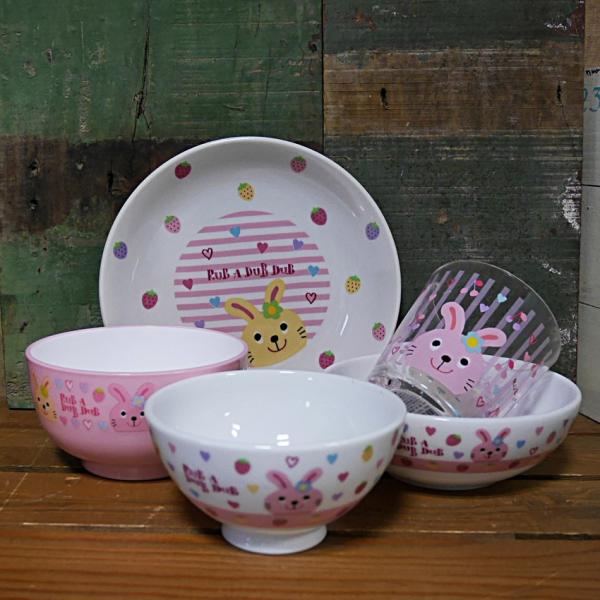 Rub a dub dub ベビー食器 5点セット ラブアダブダブ 出産祝い ギフトセット