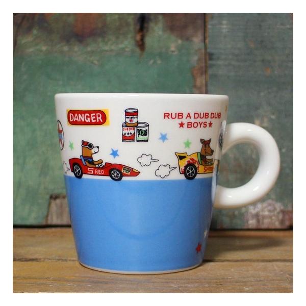 Rub a dub R.BOYSジュニアマグ ラブアダブダブ マグカップ : 子供食器