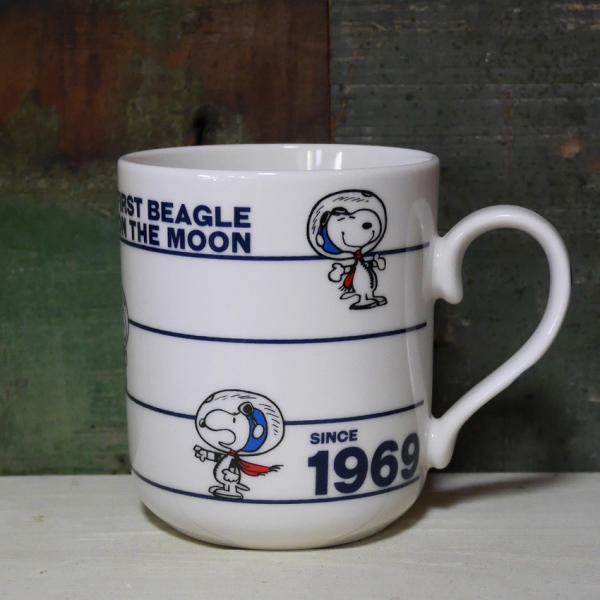 スヌーピー アストロノーツ 50th マグカップ ストライプ SNOOPY コップ PEANUTS