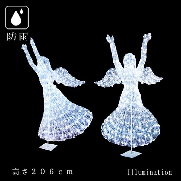 業務用 イルミネーション 大型モチーフ 3D クリスマス 屋外 防雨 LED