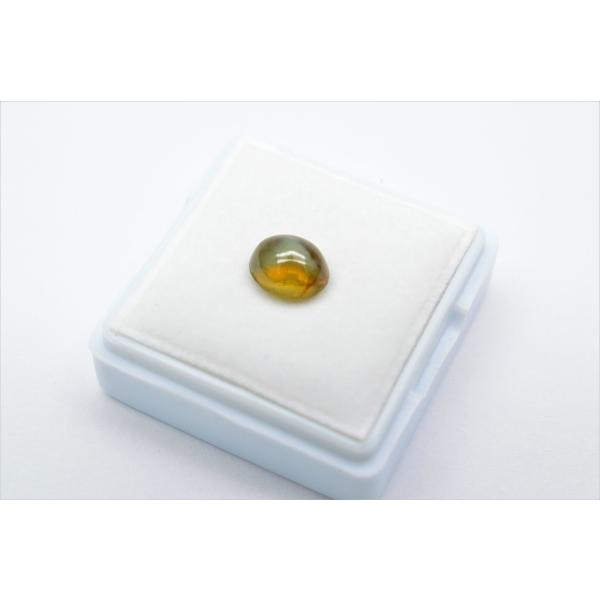 天然クリソベリルキャッツアイ ルース 約2.165ct カボション GRJ 