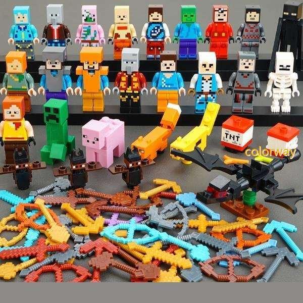 レゴ 知育玩具 知恵 創造 Minecraft Minecraft マインクラフト 人物 セット おもちゃ レゴブロック 想像力 創造力 知恵 ブロック Lego互換 dgb Colorway 通販 Yahoo ショッピング
