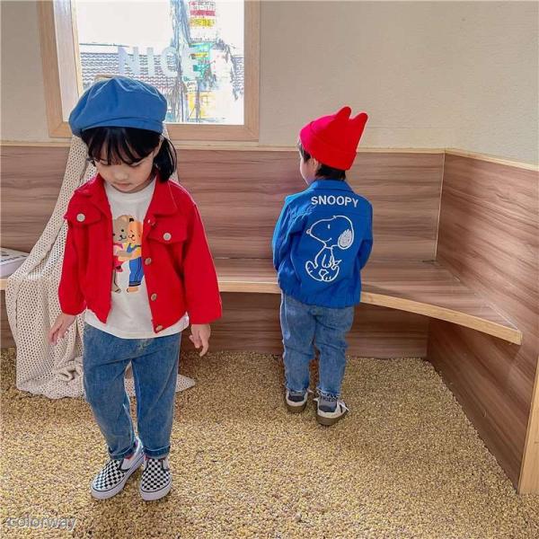 コート スヌーピー Snoopy パーカー シャツ 長袖 2色展開 子供服 爆買い新作 コスチューム 秋冬グッズ デニムコート トップス コスプレ仮装 カワイイ