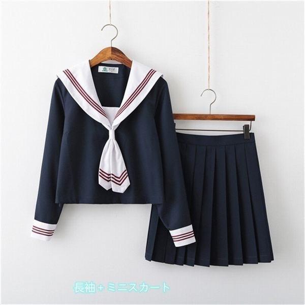 セーラー服 私立 高校生 可愛い コスプレ 制服 学生服 萌え 学生服 余興 半袖 女子高生 入学式 卒業式a105 A Colorway 通販 Yahoo ショッピング