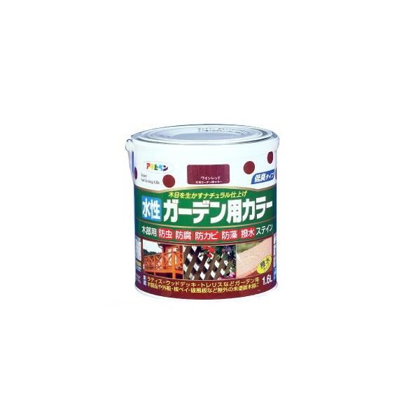 アサヒペン 水性 ガーデン用カラー 1 6l 屋外 ラティス ウッドデッキ ガーデン用木製品 防虫 防腐 防かび 着色透明仕上げ 水性塗料 Buyee 日本代购平台 产品购物网站大全 Buyee一站式代购 Bot Online