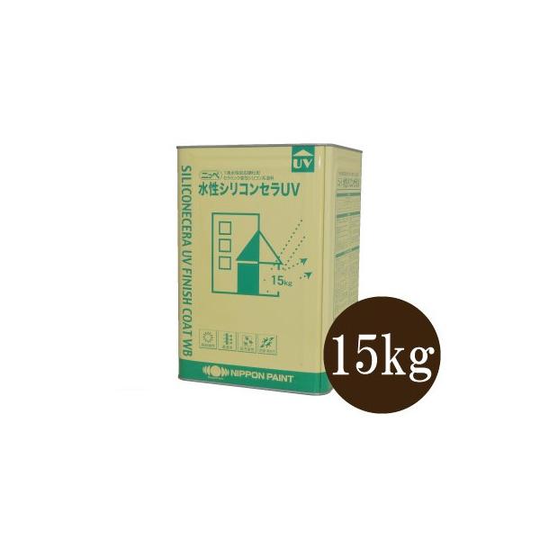 送料無料】 ニッペ 水性シリコンセラUV ホワイト（ND-101） [15kg