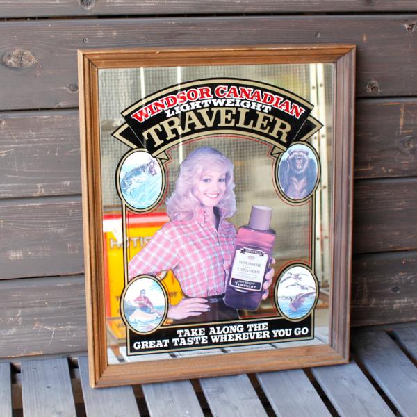 パブサインミラー WINDSOR CANADIAN WHISKY TRAVELER 56×46×3cm 