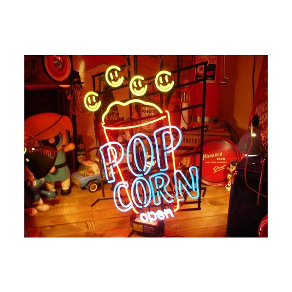 ネオンサイン POPCORN ネオン管 照明 店舗装飾 インテリア ネオンサイン POPCORN ネオン管 照明 店舗装飾 インテリア