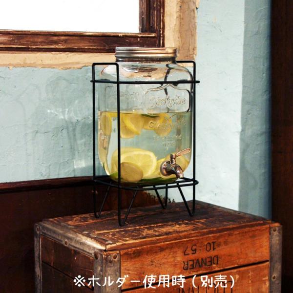 ウォータージャグ ドリンク容器 ヨークシャー メイソンジャー ドリンクディスペンサー 8L 蛇口つき インテリア ガーデンパーティ アメリカ雑貨