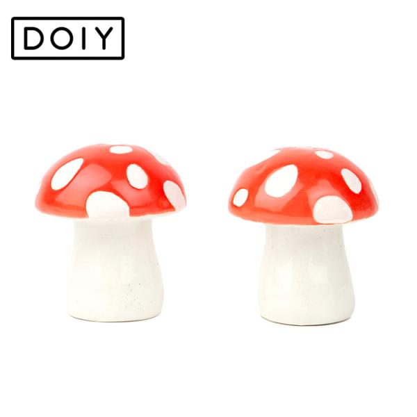 調味料入れ amanita Salt &amp;amp; Pepper アマニータ ソルト＆ペッパー陶器 Φ6×H6.5cm  塩コショウ入れ 容