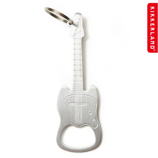 【スペック】Guitar Keychain Bottle Opener ギター キーチェーン ボトルオープナー KKR101素材：ステンレススチールサイズ：W3.2×D0.2×H10.8cmブランド：KIKKERLAND キッカーランド