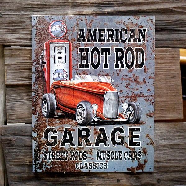 メタルサイン 「Legends - Hot Rod」 #1539 ホットロッド ブリキ看板