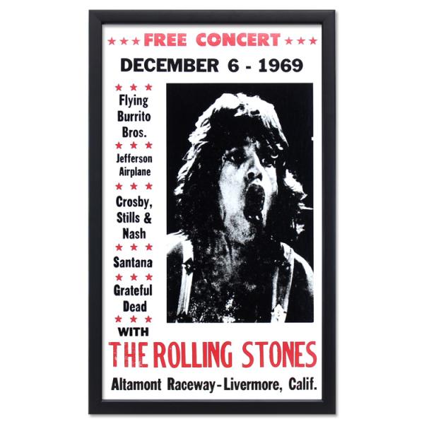 額入りバンドポスター THE ROLLING STONES ローリング 額入りバンドポスター THE ROLLING STONES ローリング