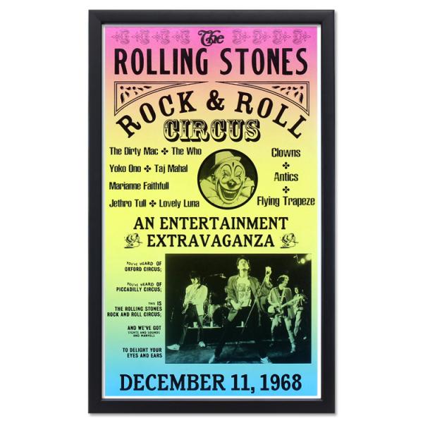 額入りバンドポスター ローリング・ストーンズ ROCK&ROLL CIRCUS 額入りバンドポスター ローリング・ストーンズ ROCK&ROLL CIRCUS
