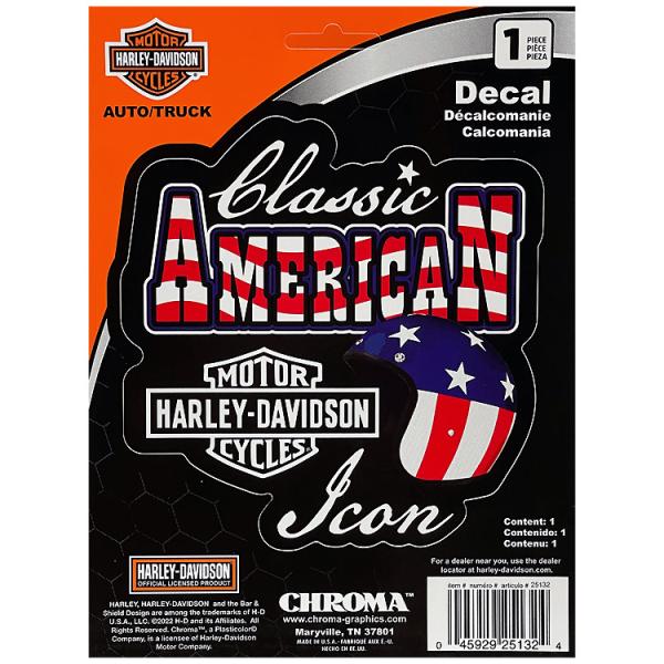 ステッカー ハーレーダビッドソン デカール PATRIOTIC CG25132 Harley-Davidson シール デカール