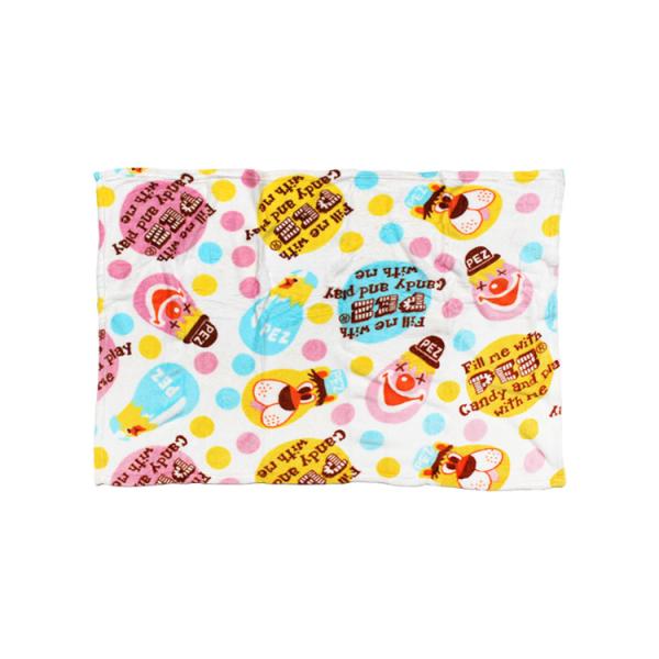 フリースブランケット（S） PETZ ペッツ PASTEL DOT 70×100cm マイクロファイバー素材 アウトドアブランケッ