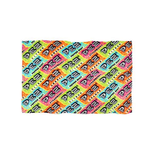 フリースブランケット（S） PETZ ペッツ CANDY PACKAGE 70×100cm マイクロファイバー素材 アウトドアブラ