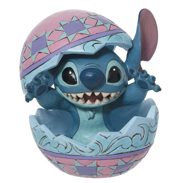 新品DisneyTraditionsスティッチ イン イースターエッグ在庫1点 Disney（ディズニー） フィギュア スティッチ イン イースターエッグ