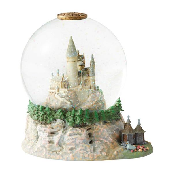 オブジェ ハリーポッター ホグワーツ魔法魔術学校 スノードーム 18cm 装飾 飾り enesco ポリレジン製