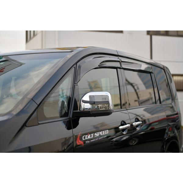 あんマサ様限定　助手席リアのみ　コルトスピード エアロサイドバイザー colt-speed_csd0301-006sp