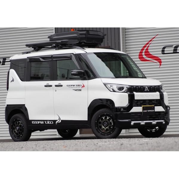 コルトスピード COLT SPEED デリカMINI用 エアロサイドバイザー AERO