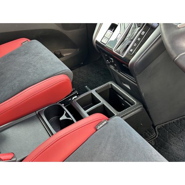 デリカD:5（2019.02~)の運転席足元にドリンクホルダーとゴミ箱を追加！ちょうどいい大きさのコンソールボックス CX501K デリカD:5