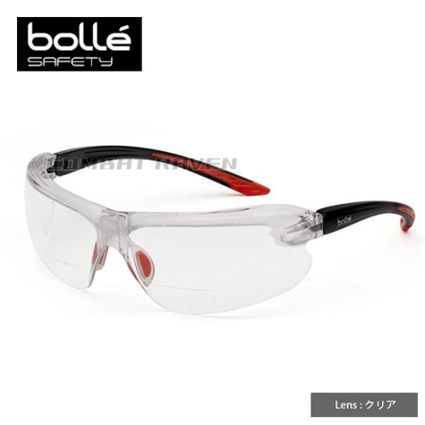【BOLLE SAFETY】セーフティースペクタクル アイリス(クリアレンズ)/IRI-S/ボレーセーフティ/サバゲー/1670001A/032026〈*0102-0007-CL〉