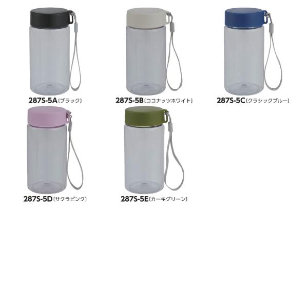 飲み口の大きなクリアボトル