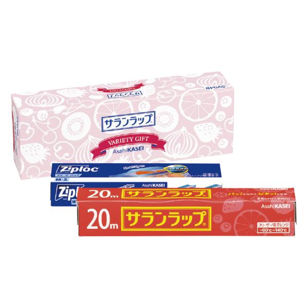 ラップの刃は取り外し用テープ付で紙容器と簡単に分別廃棄ができます。素材： PVC・PE付属品、セット内容： サランラップ22cm×20m・ジップロックフリーザーバッグM5枚（タイ）重量： 225g【★ご注文のタイミングによっては売り切れる場...