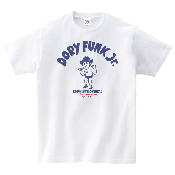 【COMBINATION MEAL コンビネーションミール】ドリー・ファンク・ジュニア DORY FUNK Jr. コットンTシャツ