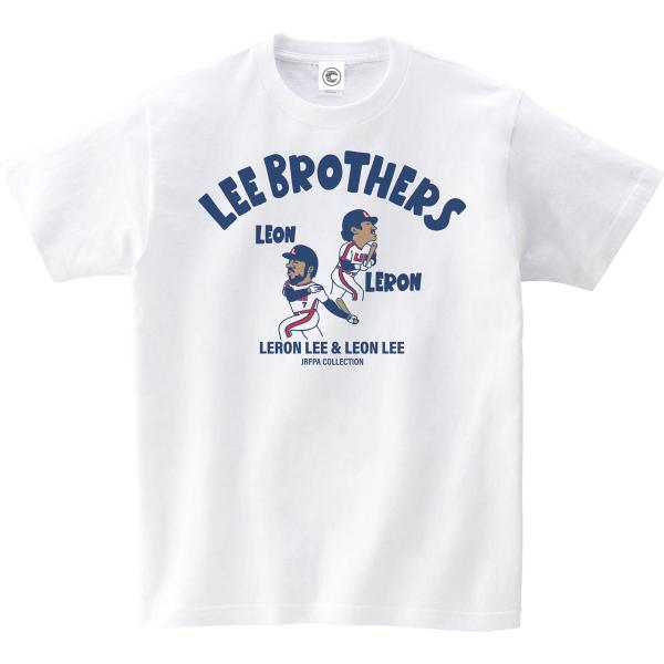 【COMBINATION MEAL コンビネーションミール】リー兄弟 LEEBROTHERS コットンTシャツ プロ野球レジェンド外国人シリーズ