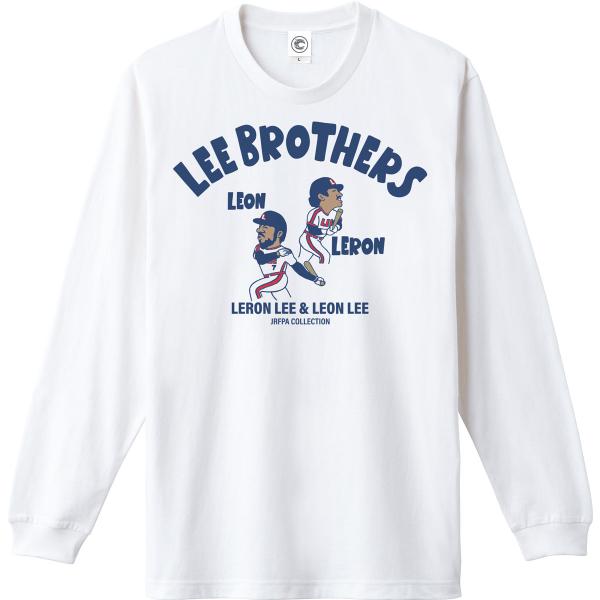 【COMBINATION MEAL コンビネーションミール】リー兄弟 LEEBROTHERS ロングスリーブTシャツ(袖リブ) プロ野球レジェンド外国人シリーズ
