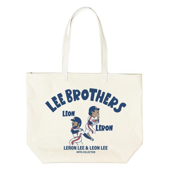 【COMBINATION MEAL コンビネーションミール】リー兄弟 LEEBROTHERS 日本製トートバッグ プロ野球レジェンド外国人シリーズ