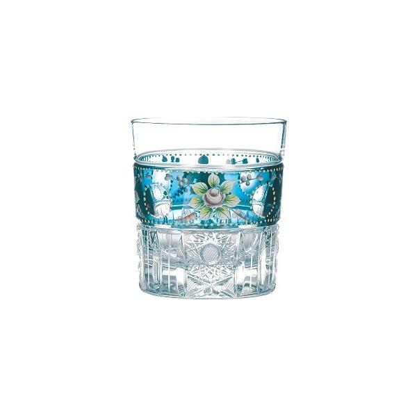 ボヘミアングラス ブルーラスターローズ オールドグラス : Combing