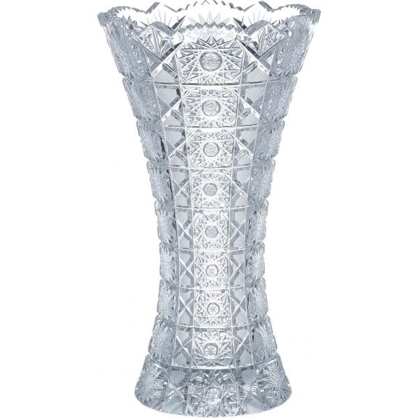花瓶 ハンドカット crystal maia glass 箱付き クリスタル ボヘミアングラス クリスタルカット 花瓶 : Combing Earth