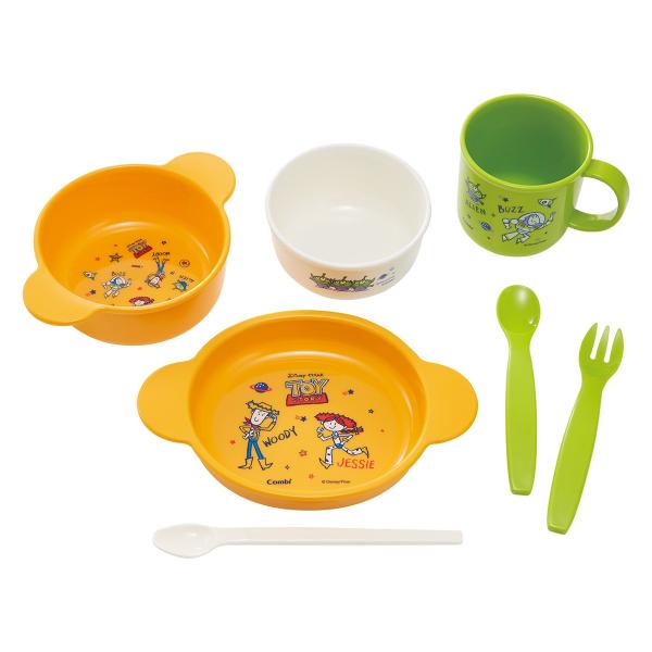 他サイト： combi コンビ スマイル食器セット H / トイ・ストーリーの商品画像