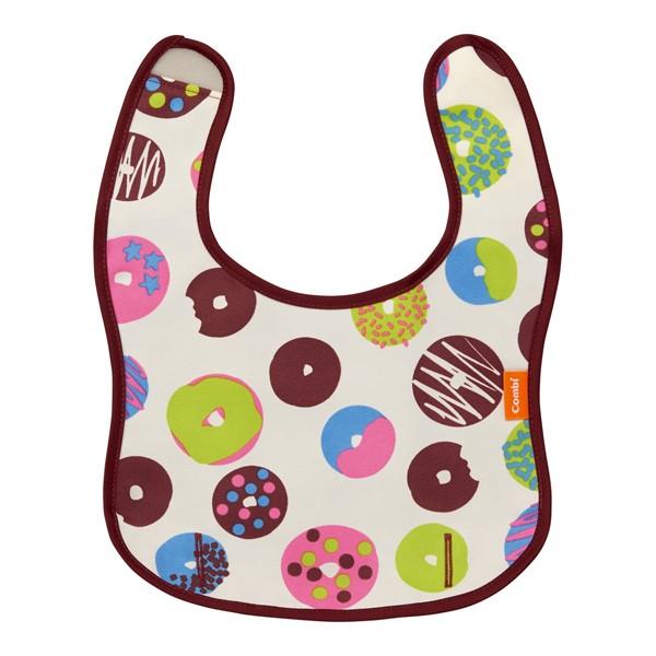 他サイト： combi コンビ ベビーレーベル 油が落ちるスタイ / ドーナツ（BR） babylabelの商品画像