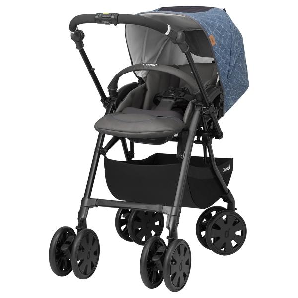 コンビベビーカー　黒　片手で開閉　軽量　両面向き ヨドバシ.com - コンビ Combi A型ベビーカー 両対面式 SUGOCAL