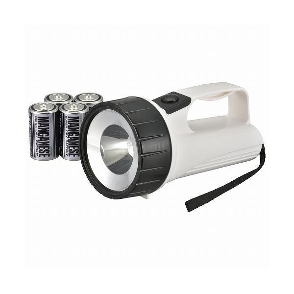 E-3L オーム LED懐中電灯　60ルーメン OHM LED強力ライト08-0400 [E3L]　お得な3本セット！