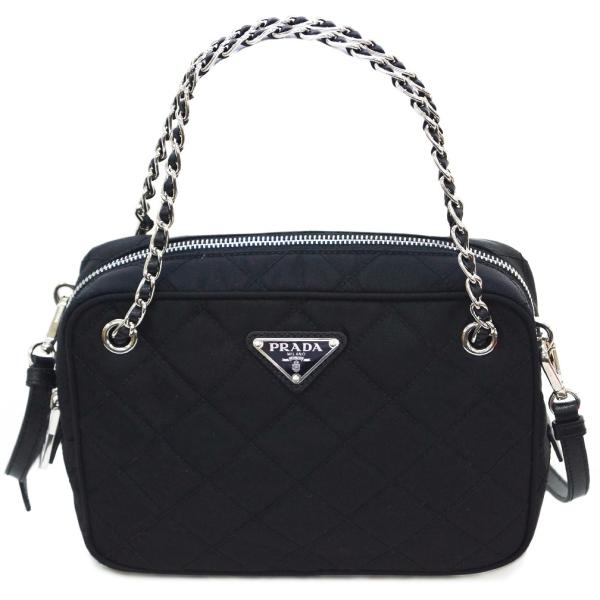 プラダ バッグ 1BH910 PRADA 2WAY ミニショルダー チェーンストラップ