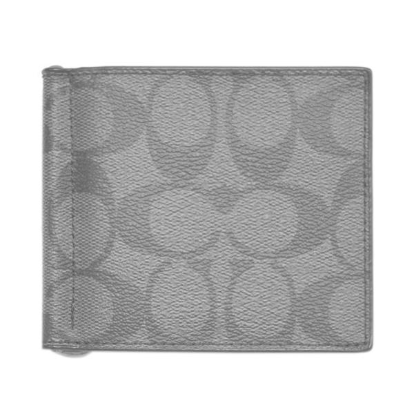 コーチ 財布 F Cqbk メンズ 二つ折り 札入れ マネークリップ ビルフォールド シグネチャー チャコール ブラック アウトレット Buyee Buyee Japanese Proxy Service Buy From Japan Bot Online