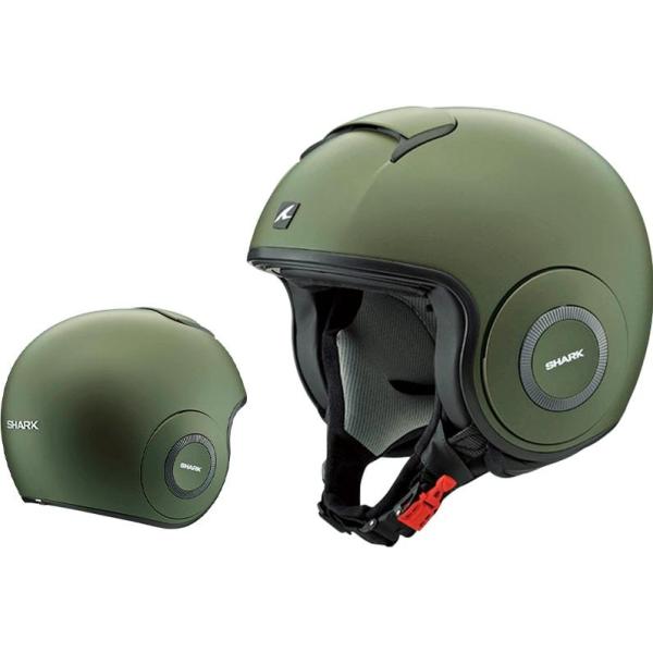 SHARKヘルメットパーツ ダラク ゴーグルレンズ ミラー イリジウムグリーン SHARKヘルメットパーツ ダラク ゴーグルレンズ ミラー