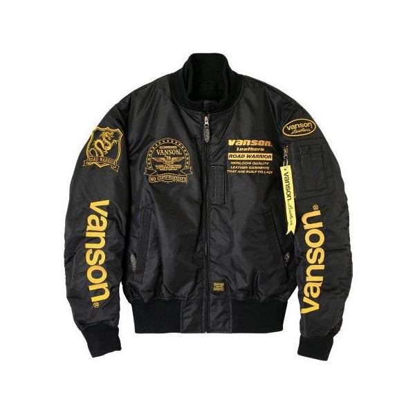 VANSON 取寄 MA-1ジャケット メンズサイズ TVS2408W バンソン