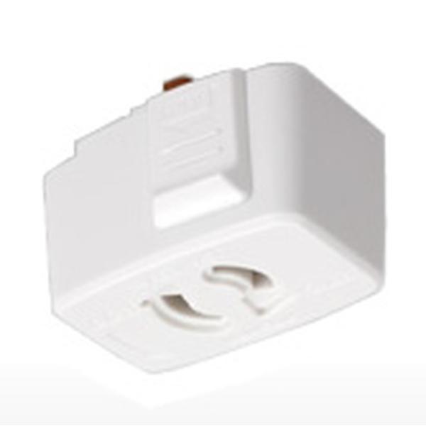 他サイト： 東芝ライテック ライティングレール用部品 6形抜止コンセント ホワイト：NDR6012の商品画像