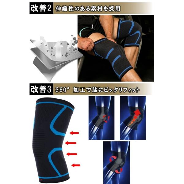 膝サポーター 2枚組 しっかり 保護 伸縮性 登山 ゴルフ バスケ バレーボール ランニング ジュニア 高齢者 カーフスリーブ 両足入り マラソン Buyee Servis Zakupok Tretim Licom Buyee Pokupajte Iz Yaponii