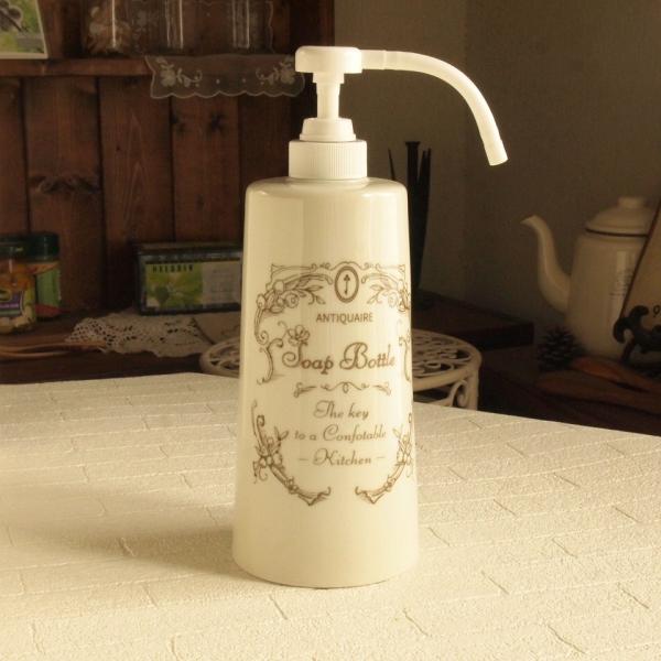 まるで海外のお家にお邪魔しているような、そんな憧れのシーンを演出するソープボトル。当店大人気のかわいい雑貨です。ソープを詰め替えてゴミを減らすエコロジー！液体石鹸だけじゃなく、シャンプーやリンスを入れてお風呂に、化粧水や乳液を入れて化粧台に...