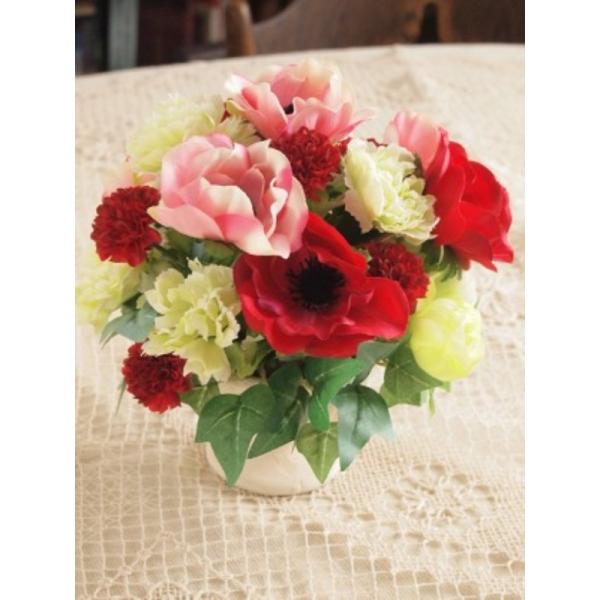 アーティフィシャルフラワー アレンジメントフラワー アネモネ グリーンミニローズミックス 造花 インテリア雑貨 Buyee Buyee Japanese Proxy Service Buy From Japan Bot Online