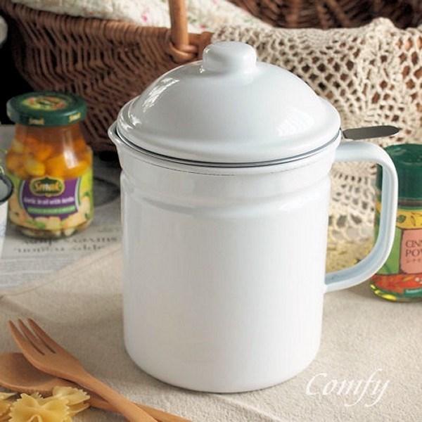 オイルポット ホーローの通販 価格比較 価格 Com