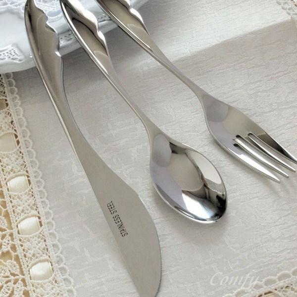 カトラリー 18 8ステンレス カトラリー L 天使の羽 キッチン Jh0000 雑貨屋カンフィ 通販 Yahoo ショッピング